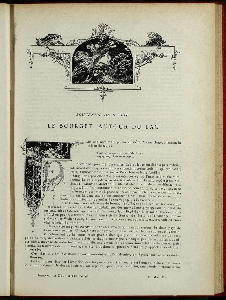 Miniatura de Journal des Demoiselles. 1 de Mayo de 1897