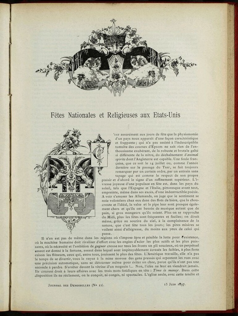 Miniatura de Journal des Demoiselles. 15 de Junio de 1897