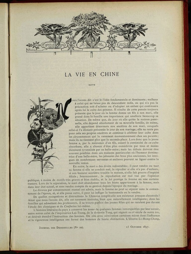 Miniatura de Journal des Demoiselles. 15 de Octubre de 1897