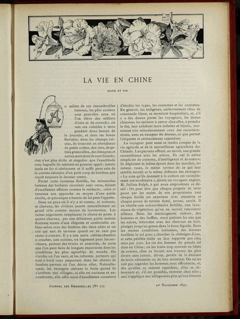 Miniatura de Journal des Demoiselles. 1 de Noviembre de 1897