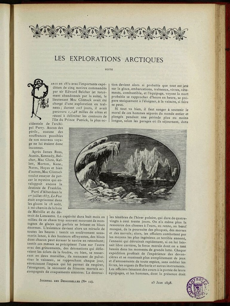 Miniatura de Journal des Demoiselles. 15 de Junio de 1898