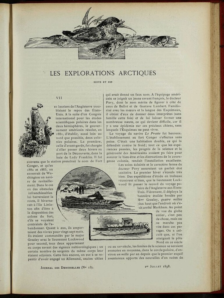 Miniatura de Journal des Demoiselles. 1 de Julio de 1898
