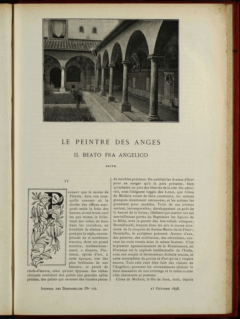 Miniatura de Journal des Demoiselles. 15 de Octubre de 1898