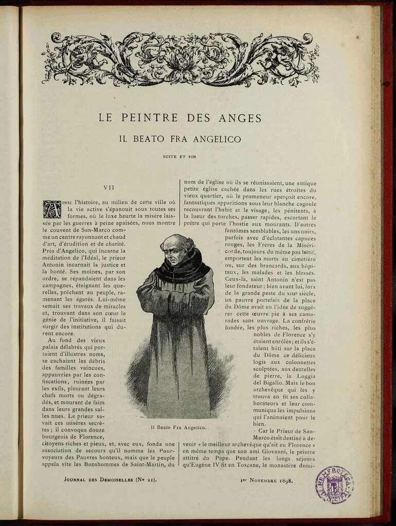 Miniatura de Journal des Demoiselles. 1 de Noviembre de 1898
