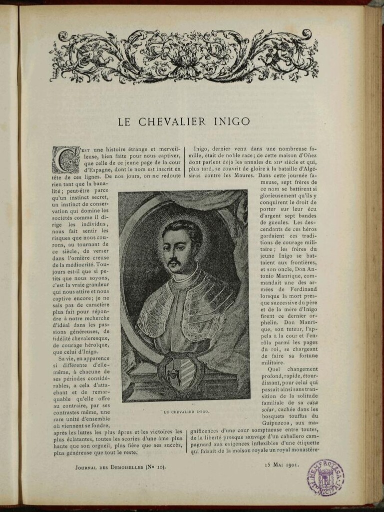 Miniatura de Journal des Demoiselles. 15 de Mayo de 1901