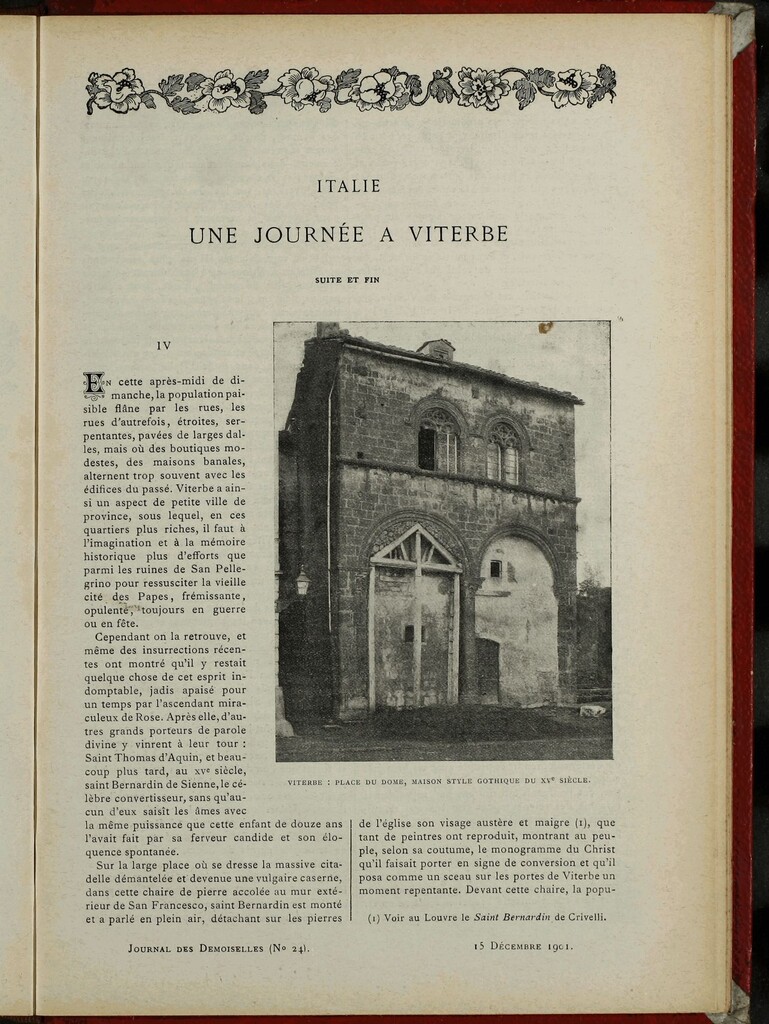 Miniatura de Journal des Demoiselles. 15 de Diciembre de 1901
