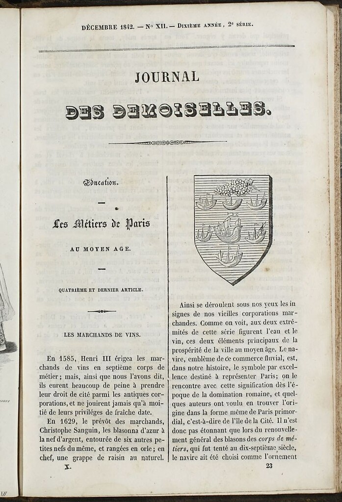 Miniatura de Journal des Demoiselles. 15 de Diciembre de 1842
