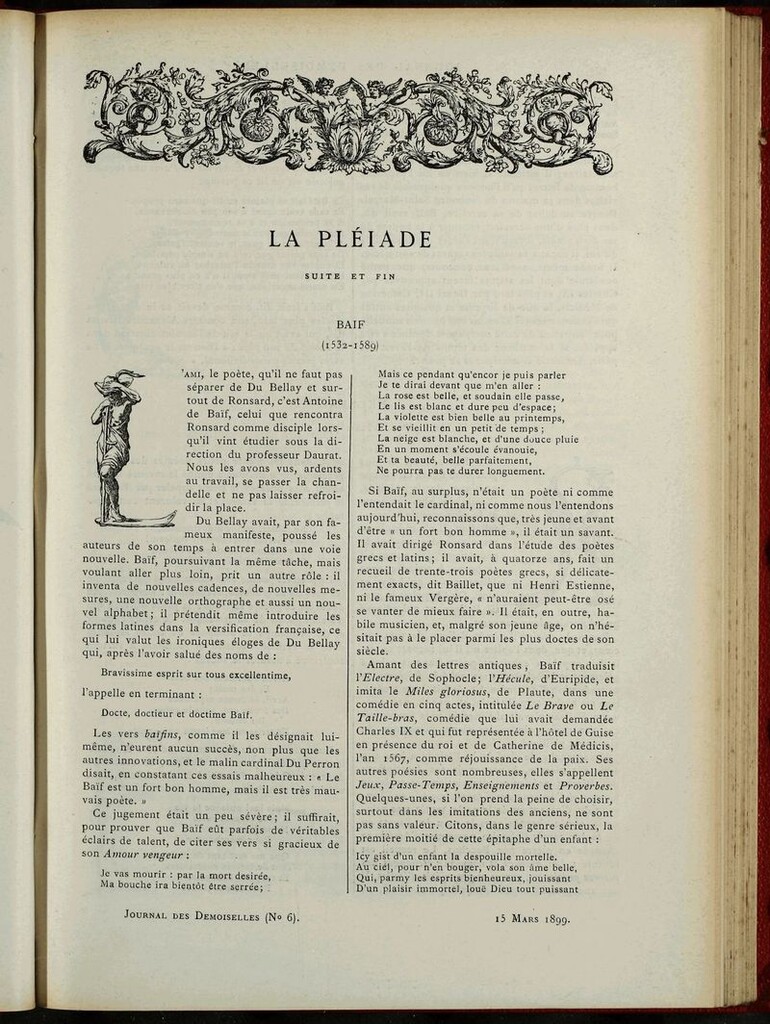 Miniatura de Journal des Demoiselles. 15 de Marzo de 1899