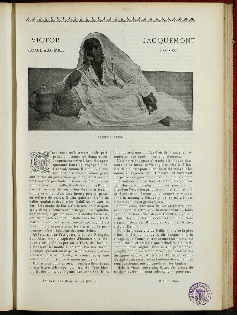Miniatura de Journal des Demoiselles. 1 de Junio de 1899