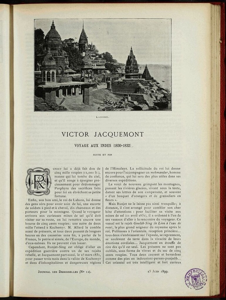 Miniatura de Journal des Demoiselles. 15 de Junio de 1899