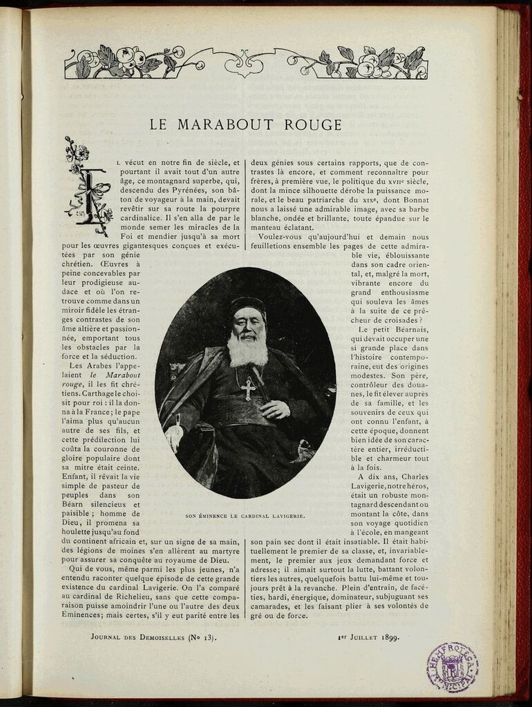 Miniatura de Journal des Demoiselles. 1 de Julio de 1899