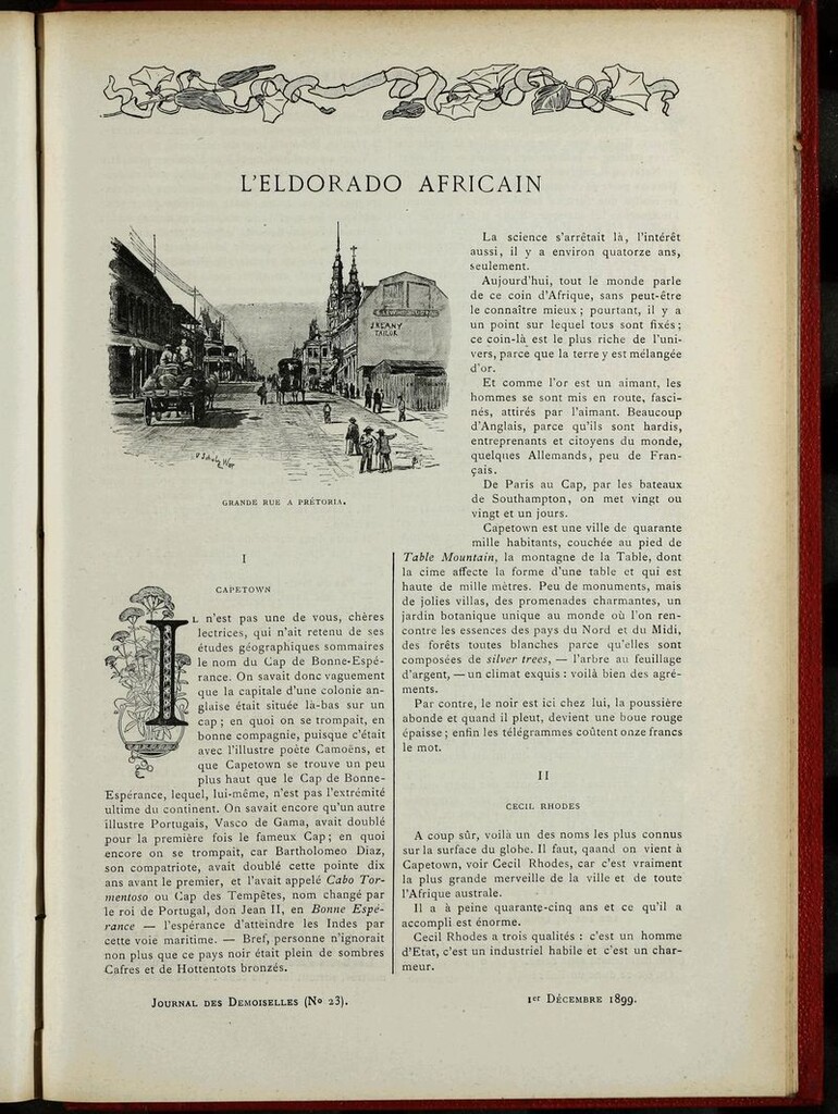 Miniatura de Journal des Demoiselles. 1 de Diciembre de 1899