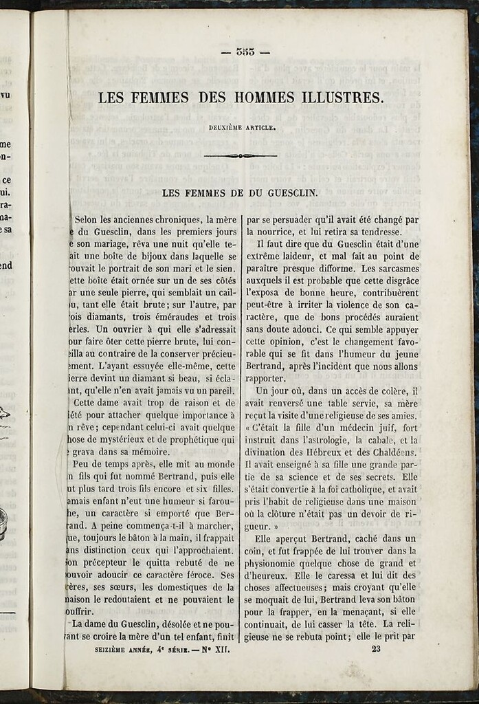 Miniatura de Journal des Demoiselles. 15 de Diciembre de 1848