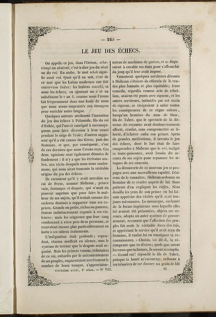 Miniatura de Journal des Demoiselles. 15 de Agosto de 1852