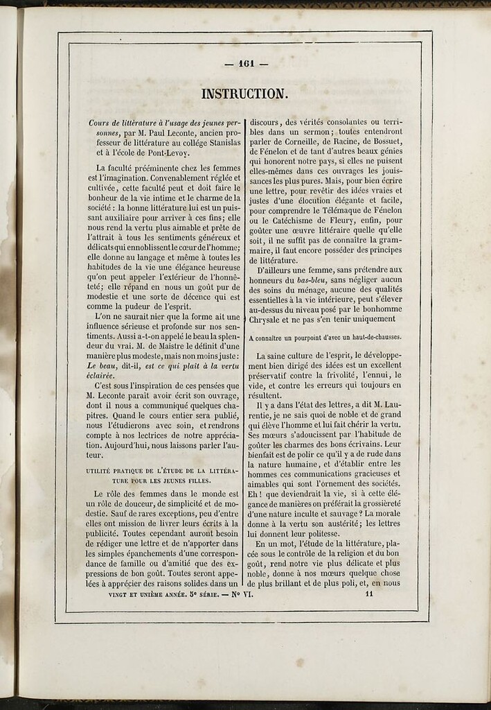 Miniatura de Journal des Demoiselles. 15 de Junio de 1853