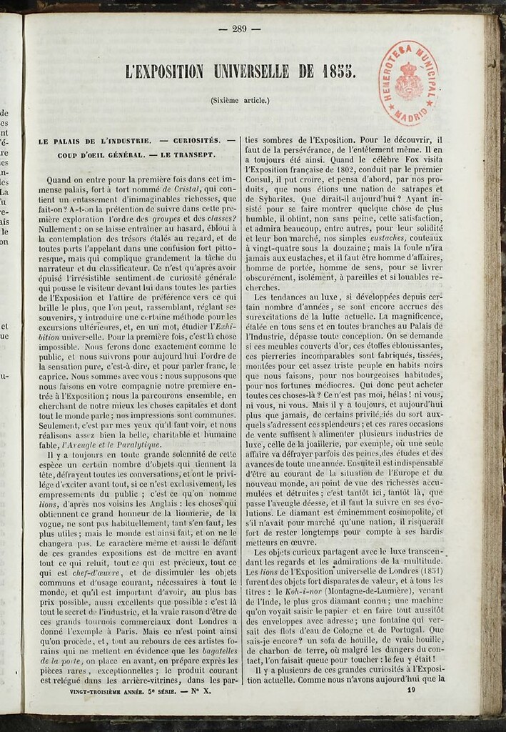 Miniatura de Journal des Demoiselles. 15 de Octubre de 1855