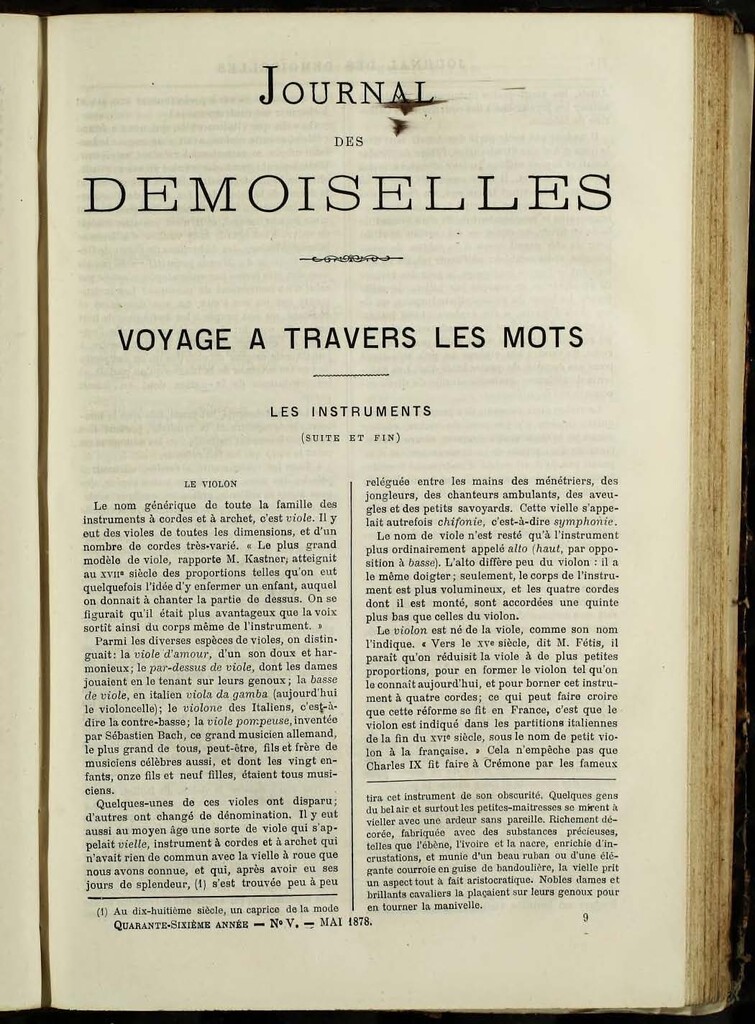 Miniatura de Journal des Demoiselles de mayo de 1878