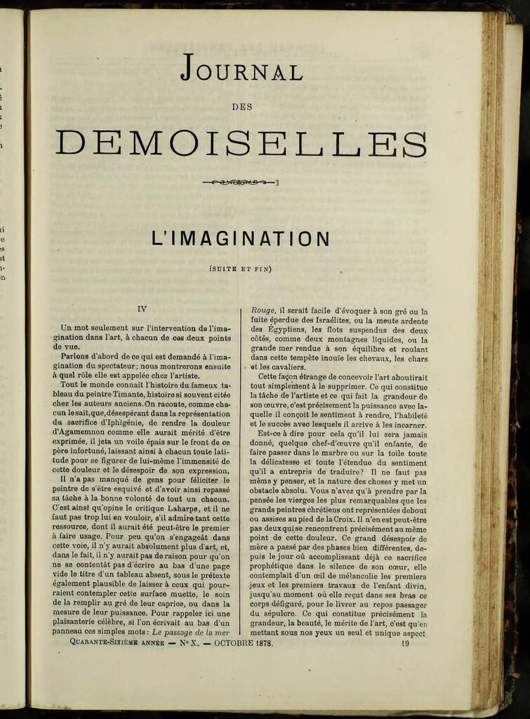 Miniatura de Journal des Demoiselles de octubre de 1878