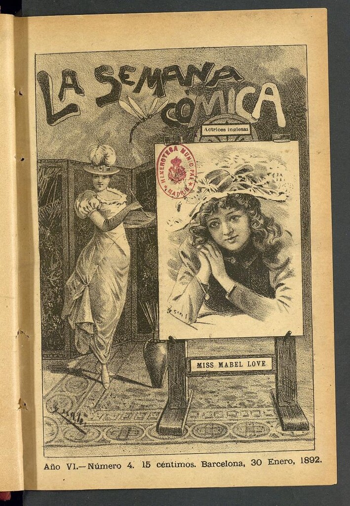 Miniatura de La Semana Cómica del 30 de enero de 1892, nº 4