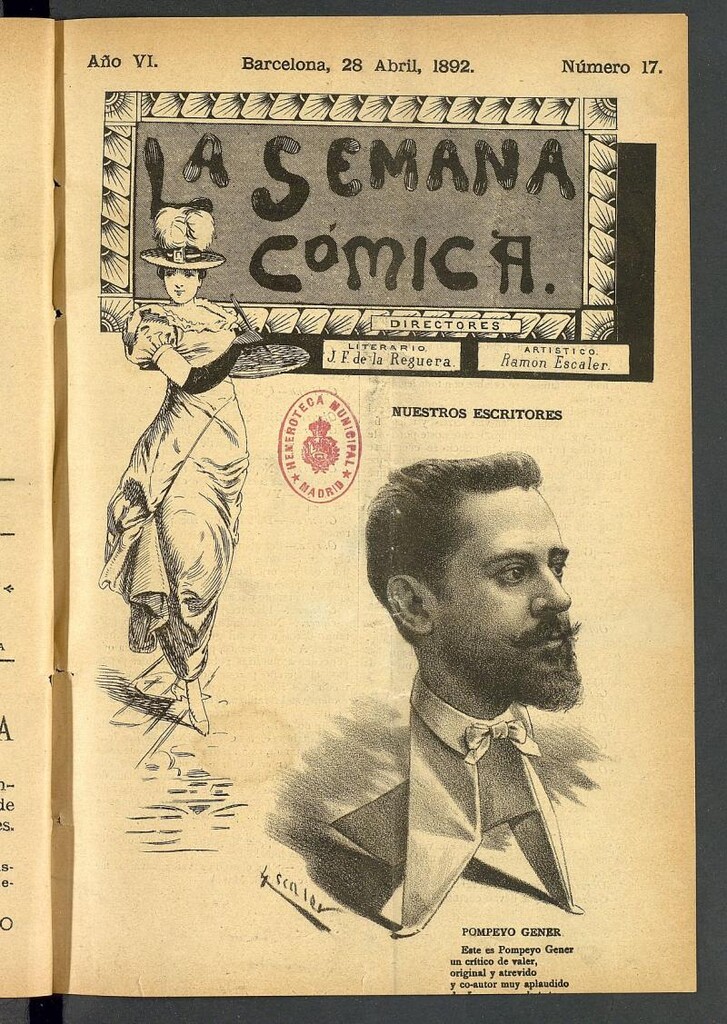 Miniatura de La Semana Cómica del 28 de abril de 1892, nº 17
