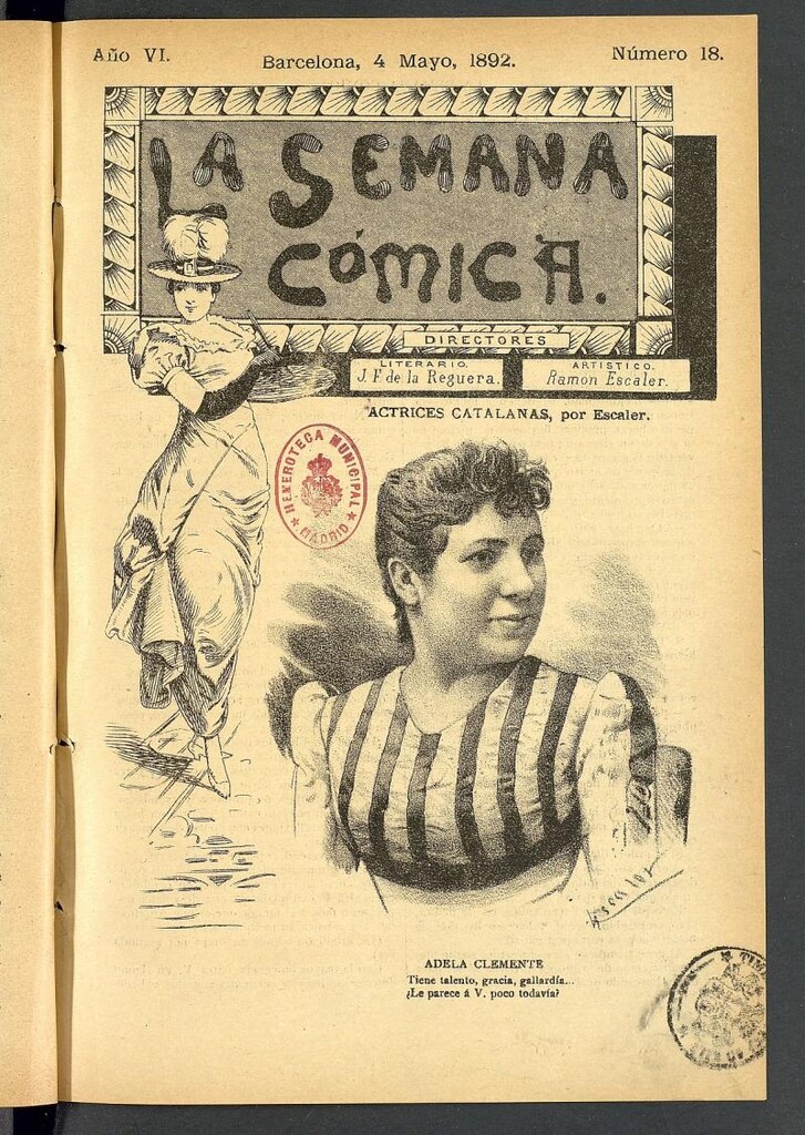 Miniatura de La Semana Cómica del 4 de mayo de 1892, nº 18