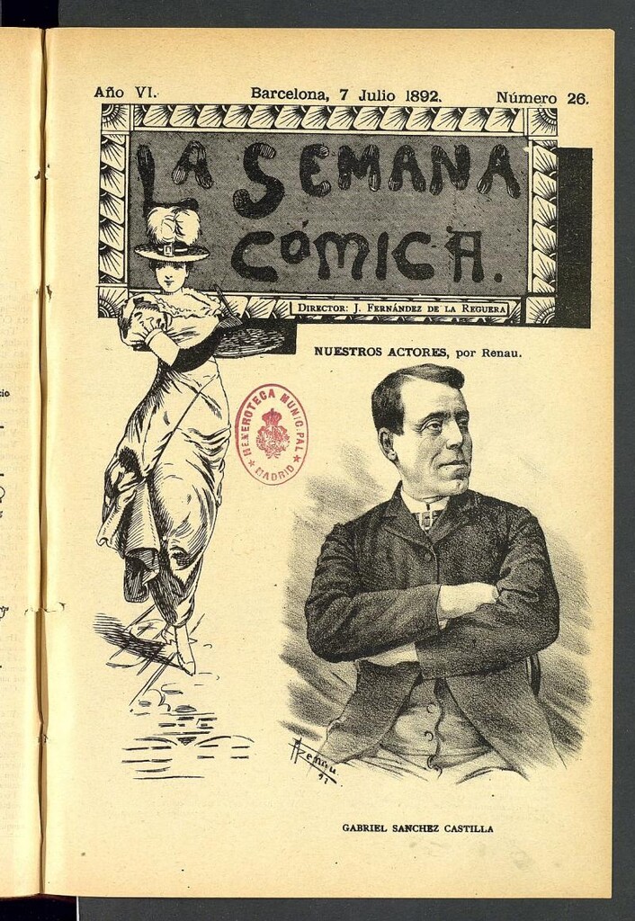 Miniatura de La Semana Cómica del 7 de julio de 1892, nº 26