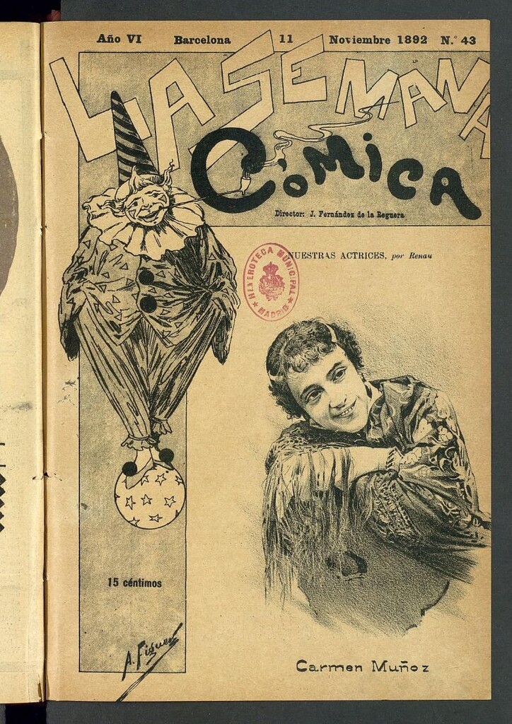 Miniatura de La Semana Cómica del 11 de noviembre de 1892, nº 43