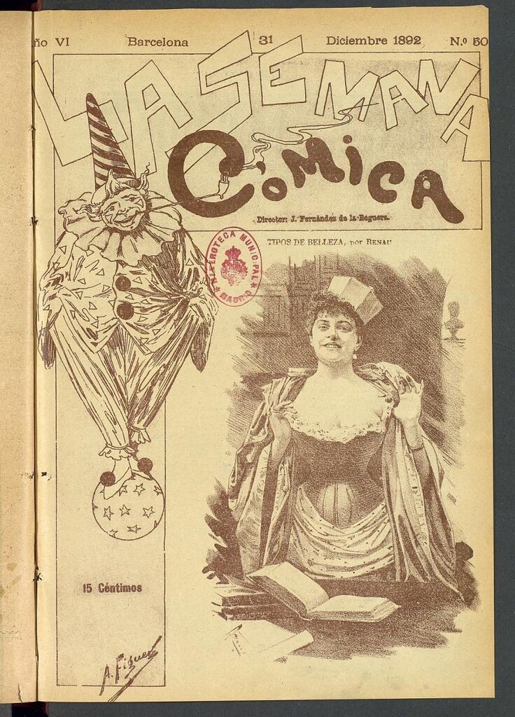 Miniatura de La Semana Cómica del 31 de diciembre de 1892, nº 50