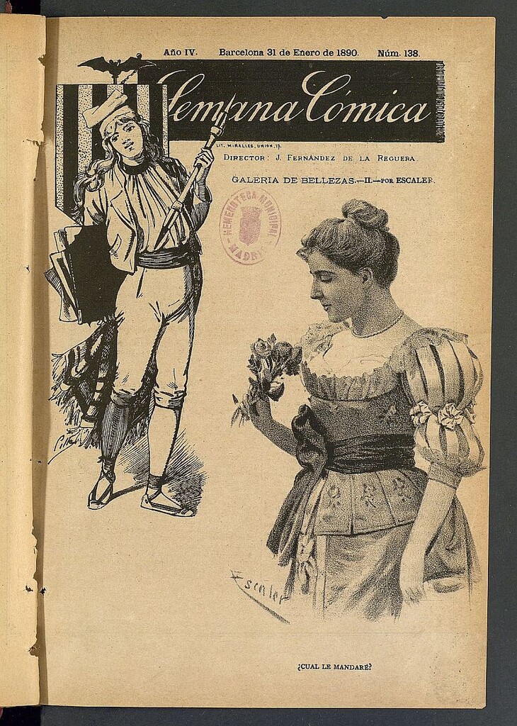 Miniatura de La Semana Cómica del 31 de enero de 1890, nº 138