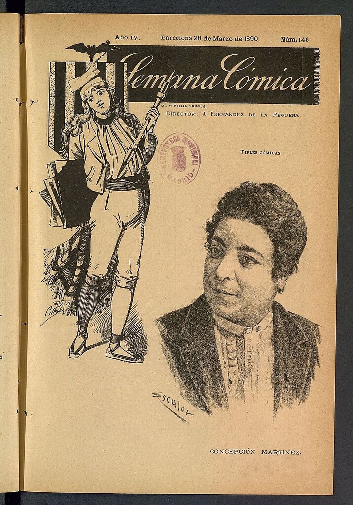 Miniatura de La Semana Cómica del 28 de marzo de 1890, nº 146