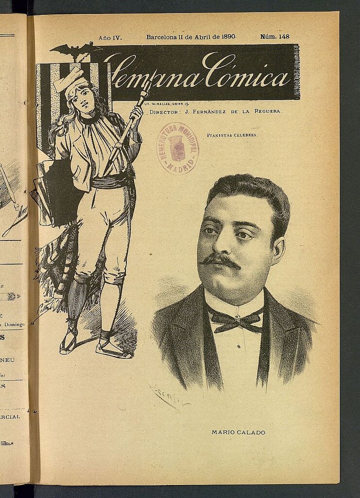Miniatura de La Semana Cómica del 11 de abril de 1890, nº 148