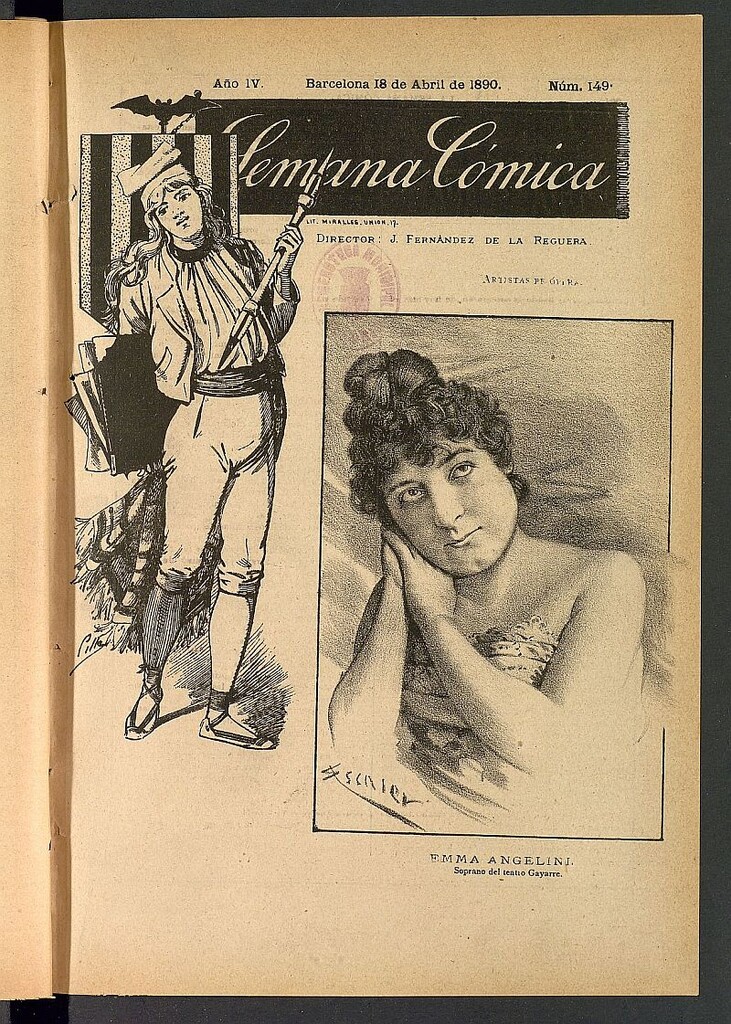 Miniatura de La Semana Cómica del 18 de abril de 1890, nº 149