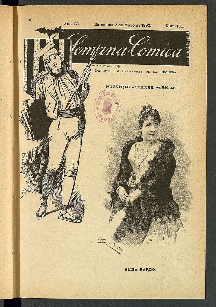 Miniatura de La Semana Cómica del 2 de mayo de 1890, nº 151