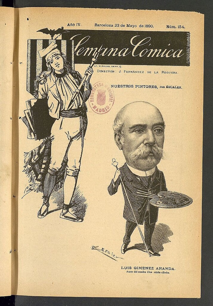 Miniatura de La Semana Cómica del 23 de mayo de 1890, nº 154