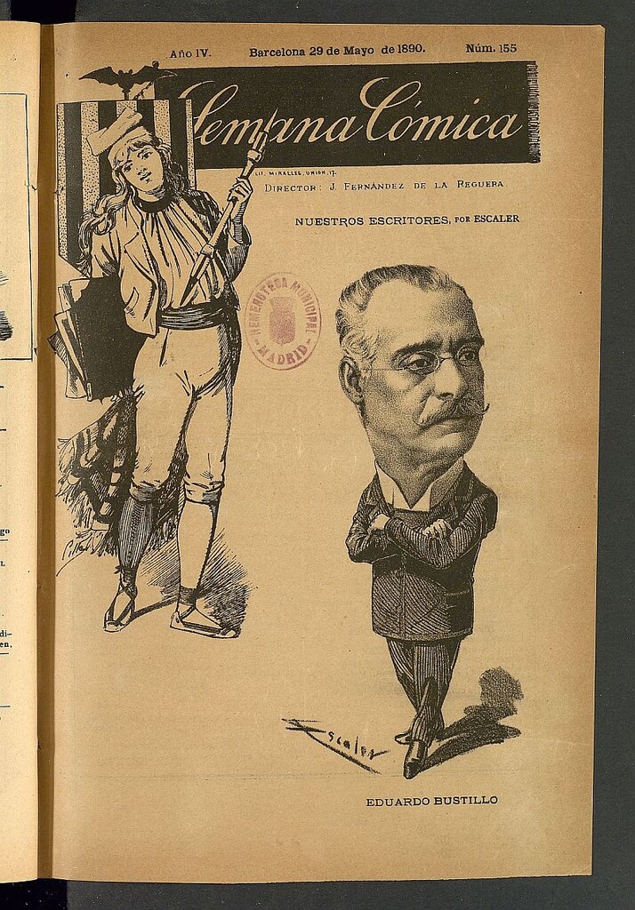 Miniatura de La Semana Cómica del 29 de mayo de 1890, nº 155