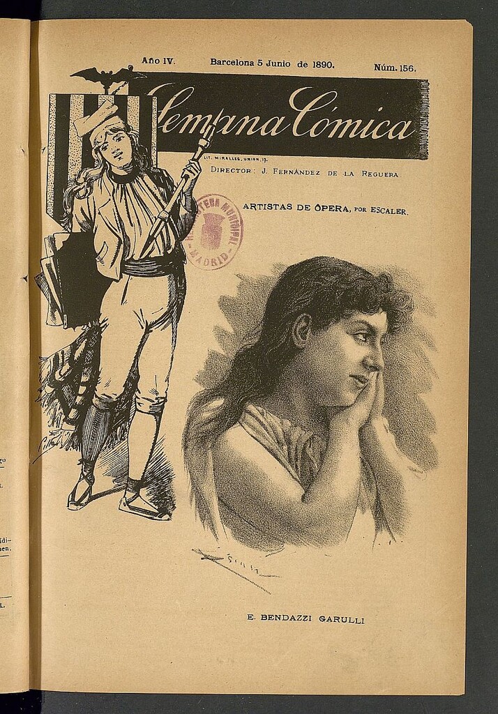 Miniatura de La Semana Cómica del 5 de junio de 1890, nº 156
