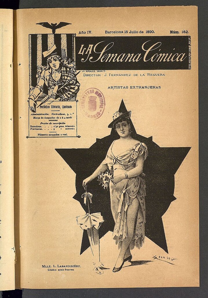 Miniatura de La Semana Cómica del 18 de julio de 1890, nº 162