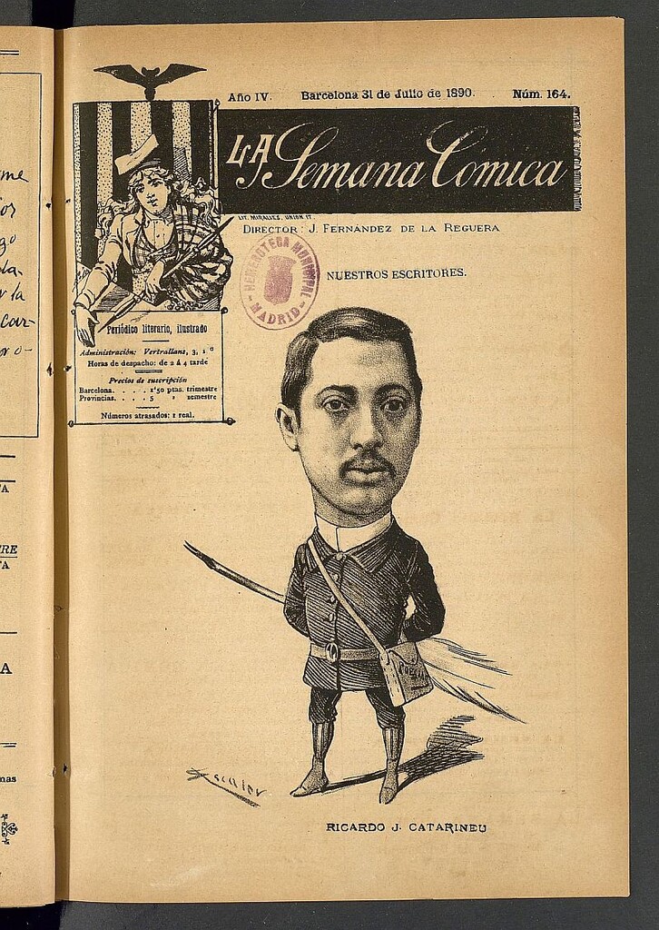 Miniatura de La Semana Cómica del 31 de julio de 1890, nº 164