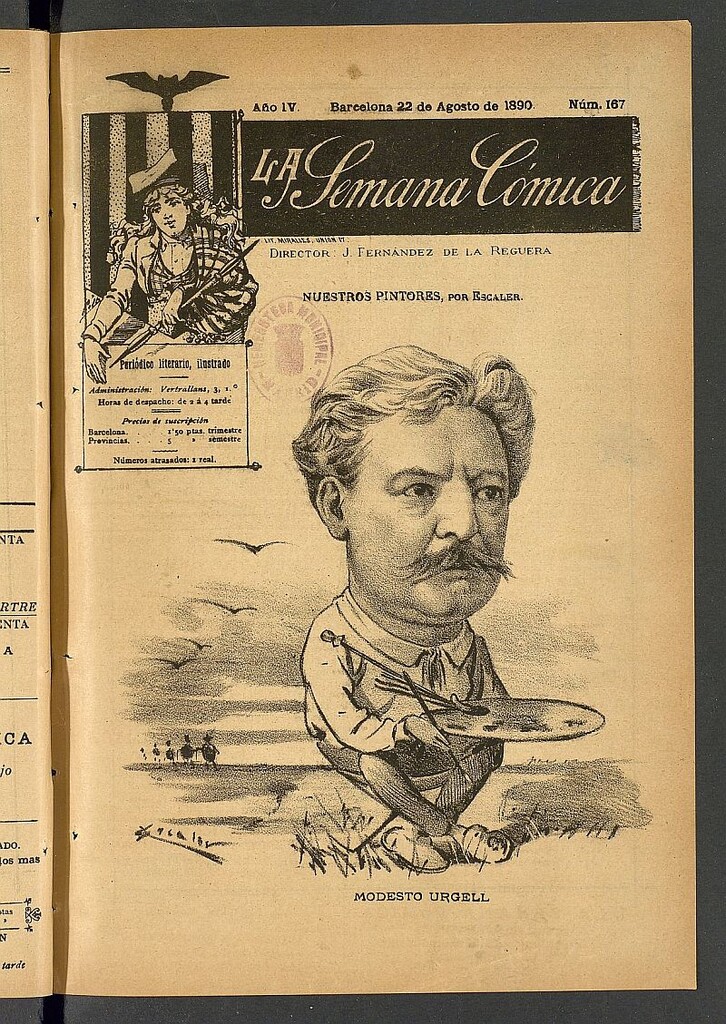 Miniatura de La Semana Cómica del 22 de agosto de 1890, nº 167