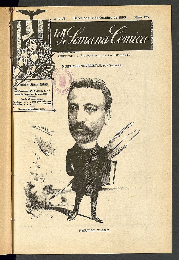 Miniatura de La Semana Cómica del 17 de octubre de 1890, nº 175
