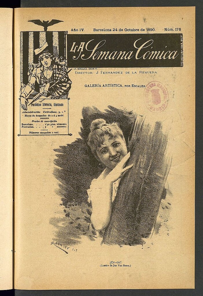 Miniatura de La Semana Cómica del 24 de octubre de 1890, nº 176