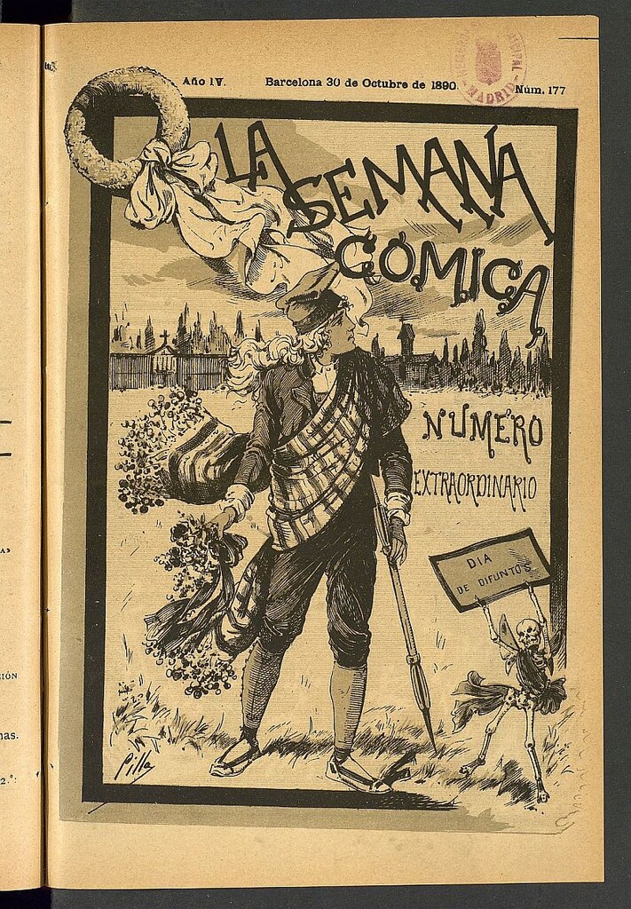 Miniatura de La Semana Cómica del 30 de octubre de 1890, nº 177