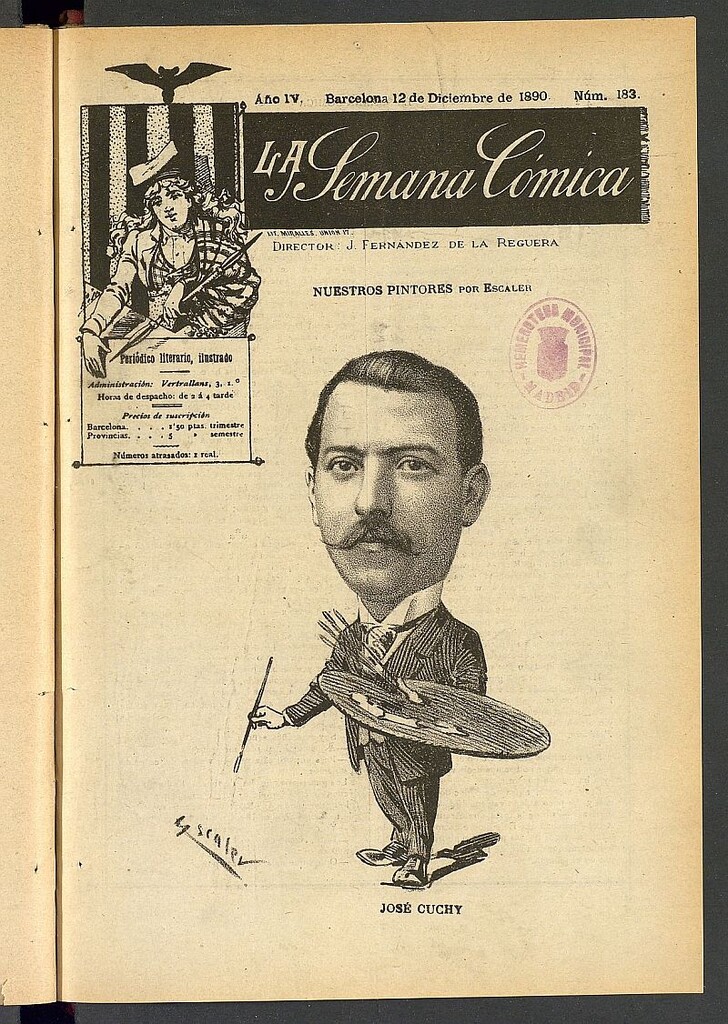 Miniatura de La Semana Cómica del 12 de diciembre de 1890, nº 183