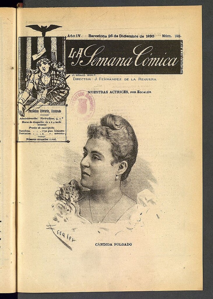 Miniatura de La Semana Cómica del 26 de diciembre de 1890, nº 185