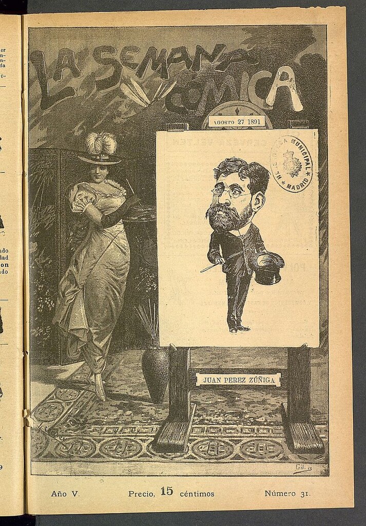 Miniatura de La Semana Cómica del 27 de agosto de 1891, nº 31