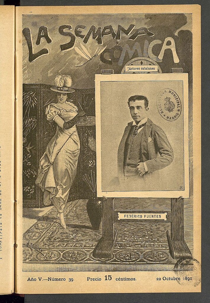 Miniatura de La Semana Cómica del 22 de octubre de 1891, nº 39