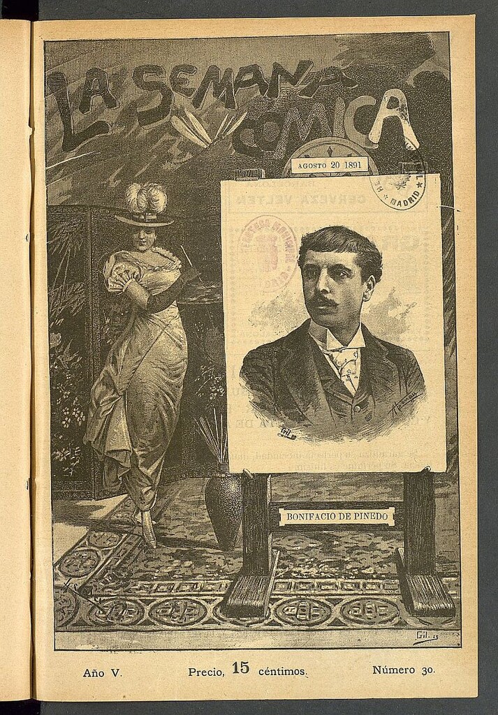 Miniatura de La Semana Cómica del 20 de agosto de 1891, nº 30