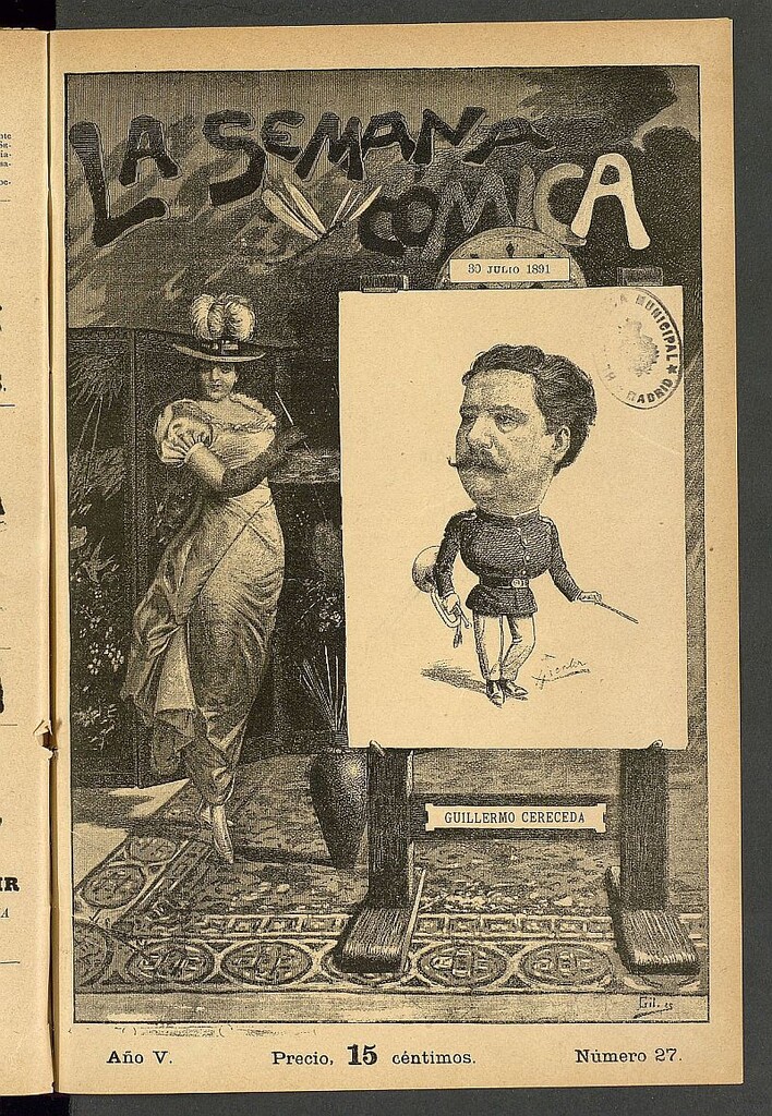 Miniatura de La Semana Cómica del 30 de julio de 1891, nº 27