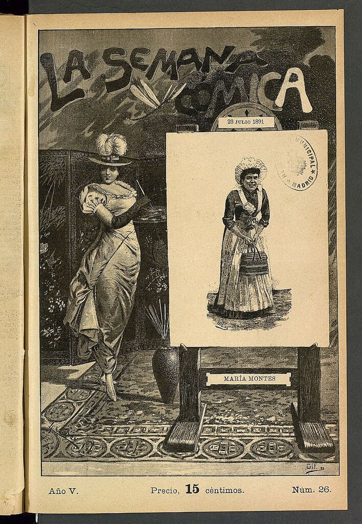Miniatura de La Semana Cómica del 23 de julio de 1891, nº 26