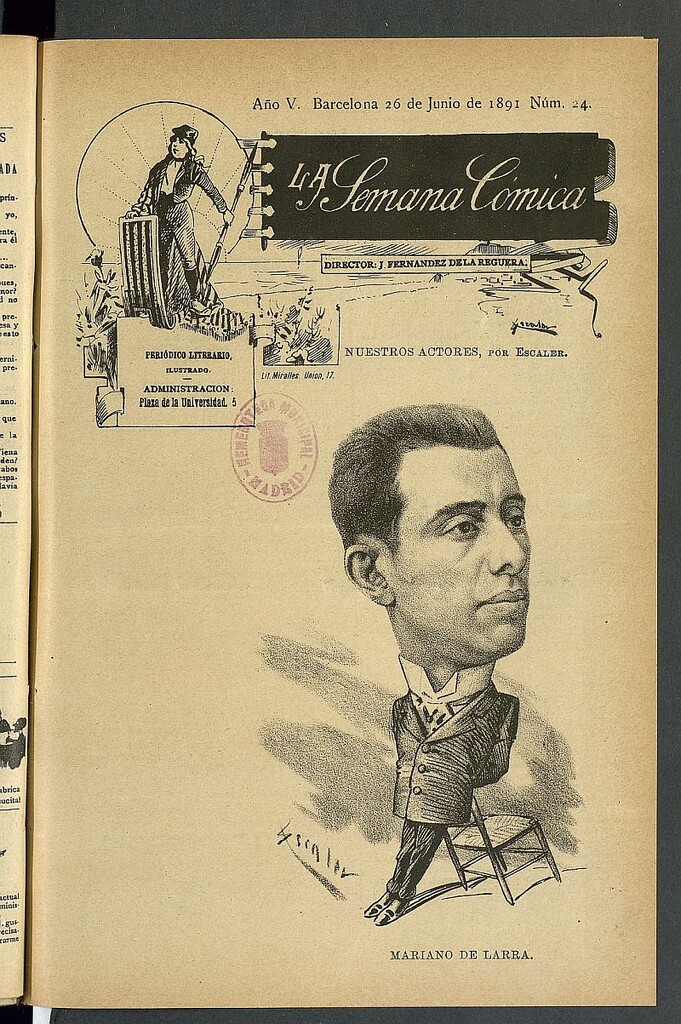 Miniatura de La Semana Cómica del 26 de junio de 1891, nº 24